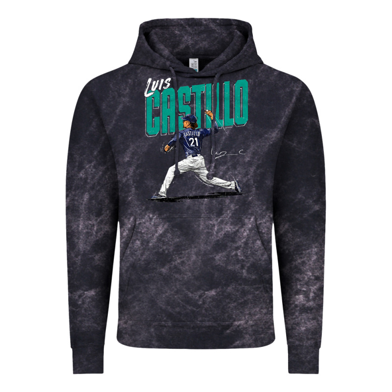 Luis Castillo Seattle Baseball Vintage Hoodie by tuanDangUi | Teevron