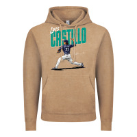 Vintage Coffee luis castillo seattle baseball Vintage Hoodie - tuanDangUi