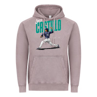 Vintage Zinc luis castillo seattle baseball Vintage Hoodie - tuanDangUi