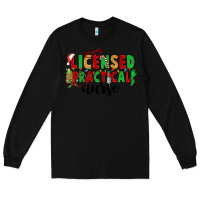 Black licensed practical nurse Long Sleeve Tee - CowGirlArtShop