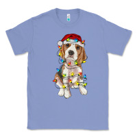 Colony Blue christmas beagle Classic Tee - RanaPortraitStore