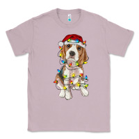Lilac christmas beagle Classic Tee - RanaPortraitStore