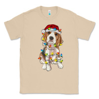 Mushroom christmas beagle Classic Tee - RanaPortraitStore