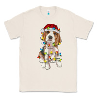 Natural christmas beagle Classic Tee - RanaPortraitStore