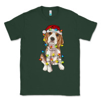 Sports Green christmas beagle Classic Tee - RanaPortraitStore