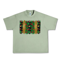 Oil Green Christmas brush stoke Urban Heavy Tee - JahusDesignShop