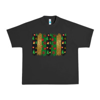 Pigment Black Christmas brush stoke Urban Heavy Tee - JahusDesignShop