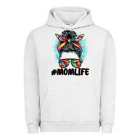 Pigment Lunar Rock tie dye momlife messy bun Urban Hoodie - BarkalooDesign