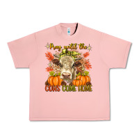 Salmon Pray Till The Cows Come Home Urban Heavy Tee - texasbilliewilder