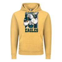 Vintage Mustard Awesome Philadelpia Eagle's Fc Vintage Hoodie - tuanDangUi