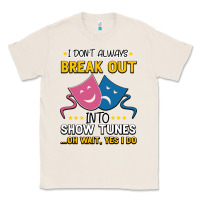 Natural My Brain is 95% Show Tunes. Funny Theatre Gift. Classic Tee - Bettercallsaul