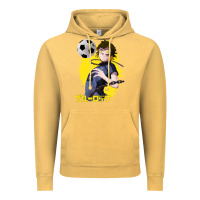 Vintage Mustard blue lock meguru bachira 1 Vintage Hoodie - tuanDangUi