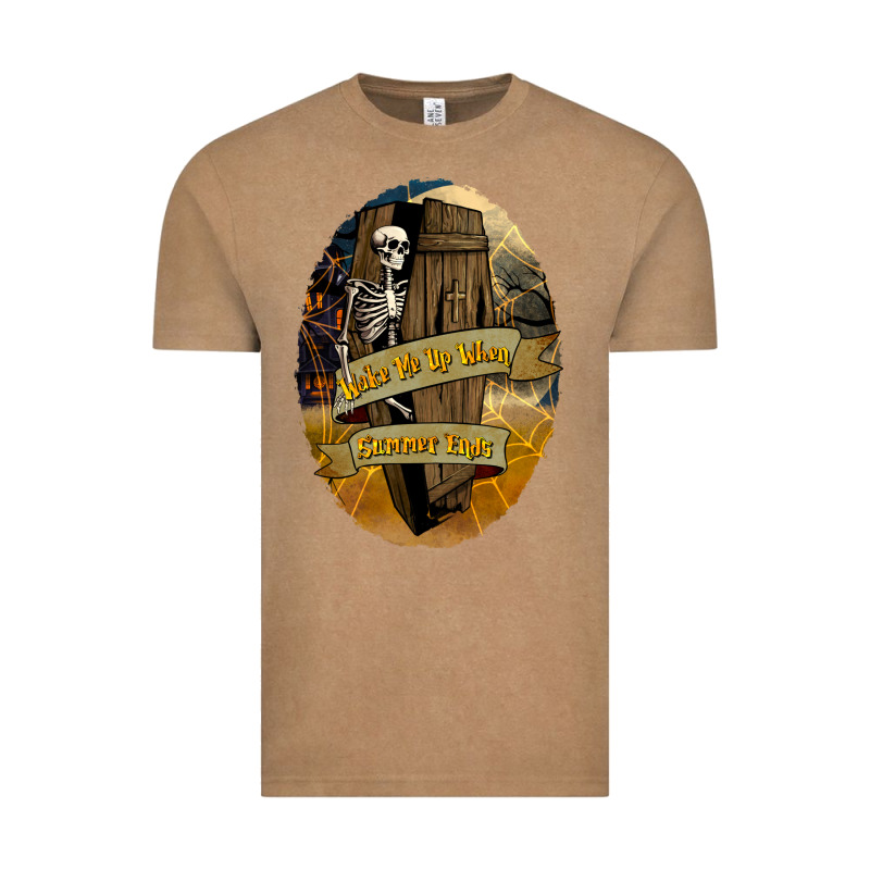 Wake Me Up When Summer Ends Vintage Tee by texasbilliewilder | Teevron