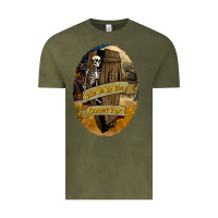 Vintage Olive Wake Me Up When Summer Ends Vintage Tee - texasbilliewilder