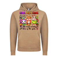 Vintage Coffee hallothanksmas its the most wonderful time of the Vintage Hoodie - texasbilliewilder