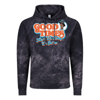 Cloud Black good times ain't we lucky we got'em Vintage Hoodie - tuanDangUi