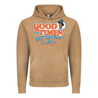 Vintage Camel good times ain't we lucky we got'em Vintage Hoodie - tuanDangUi