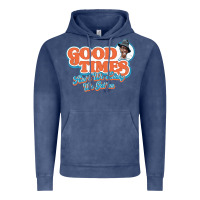 Vintage Denim good times ain't we lucky we got'em Vintage Hoodie - tuanDangUi