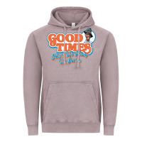 Vintage Zinc good times ain't we lucky we got'em Vintage Hoodie - tuanDangUi