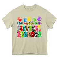 Mossy I love my job for all the little reasons Heavy Core Tee - MaliasSmallBusiness