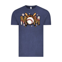 Vintage Denim baseball mom Vintage Tee - Jasminsmagicworld