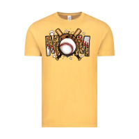 Vintage Mustard baseball mom Vintage Tee - Jasminsmagicworld