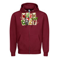 Burgundy warm and cozy donkey Zipper Hoodie - FaDigitalArtStudio