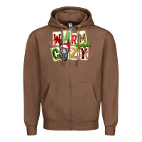 Chestnut warm and cozy donkey Zipper Hoodie - FaDigitalArtStudio