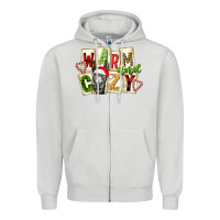 Dove Grey warm and cozy donkey Zipper Hoodie - FaDigitalArtStudio