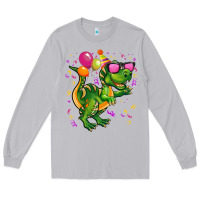 Moon Dust birthday t rex pink Long Sleeve Tee - CowGirlArtShop