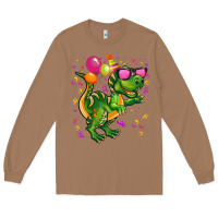 Toasted Coconut birthday t rex pink Long Sleeve Tee - CowGirlArtShop