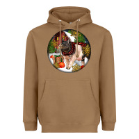 Toasted Coconut hampshire sow pig christmas Heavyweight Hoodie - LillyAllenDesigns