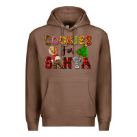 Chestnut cookies for santa Premium Hoodie - FaDigitalArtStudio
