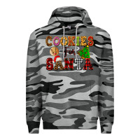 Slate Camo cookies for santa Premium Hoodie - FaDigitalArtStudio