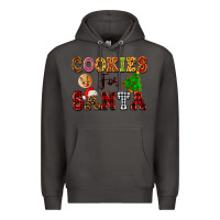 Smoke cookies for santa Premium Hoodie - FaDigitalArtStudio