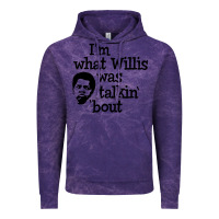 Cloud Purple i'm what willis was talking about Vintage Hoodie - tuanDangUi