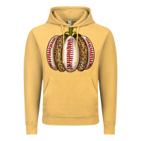 Vintage Mustard Baseball Pumpkin Vintage Hoodie - texasbilliewilder