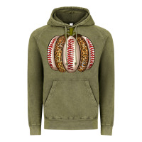 Vintage Olive Baseball Pumpkin Vintage Hoodie - texasbilliewilder