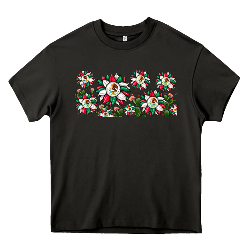 Mexican Flag Sunflower Heavy Core Tee by JahusDesignShop | Teevron