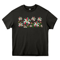 Asphalt mexican flag sunflower Heavy Core Tee - JahusDesignShop