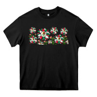 Black mexican flag sunflower Heavy Core Tee - JahusDesignShop