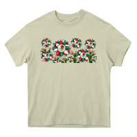 Mossy mexican flag sunflower Heavy Core Tee - JahusDesignShop
