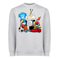 Soccer Frappe Coffee Heavyweight Sweatshirt | Teevron