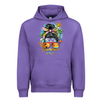 Tulip summer vibes messy bun Urban Hoodie - BarkalooDesign