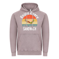 Vintage Zinc enjoy every sandwich   sandwich gift   sandwich lover   funny gift ide Vintage Hoodie - tuanDangUi