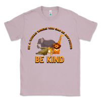 Lilac In a World Where You Can Be Anything Bee Kind Classic Tee - Bettercallsaul