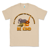 Mushroom In a World Where You Can Be Anything Bee Kind Classic Tee - Bettercallsaul