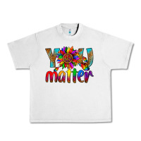Lunar Rock LGBTQ+ you matter with leopard Urban Heavy Tee - NancyCooperArtShop