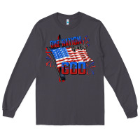 Smoke one nation under god Long Sleeve Tee - CowGirlArtShop