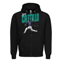 Black luis castillo seattle baseball Zipper Hoodie - tuanDangUi